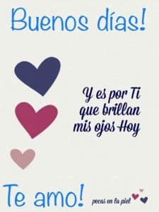 Buenos Días Amor 【Imágenes y Frases】