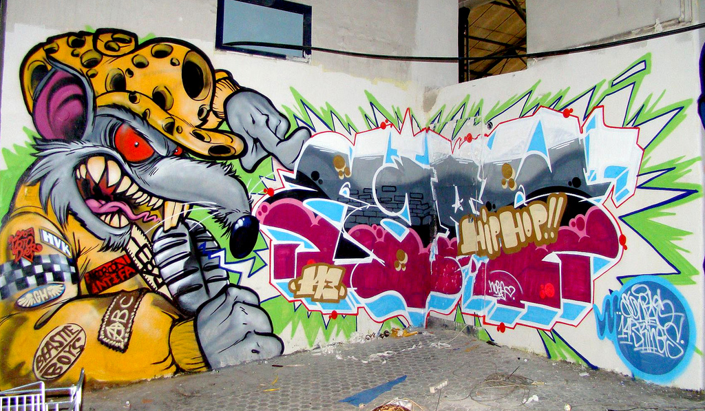Hip Hop Graffiti - Arte