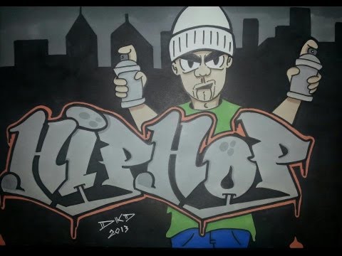 Graffiti de hip hop - Aficionados al hip hop