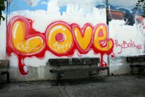 amor graffiti - calle